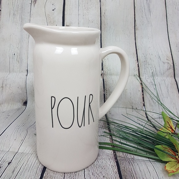 Rae Dunn Other - NEW! Rae Dunn Pour Ceramic Pitcher